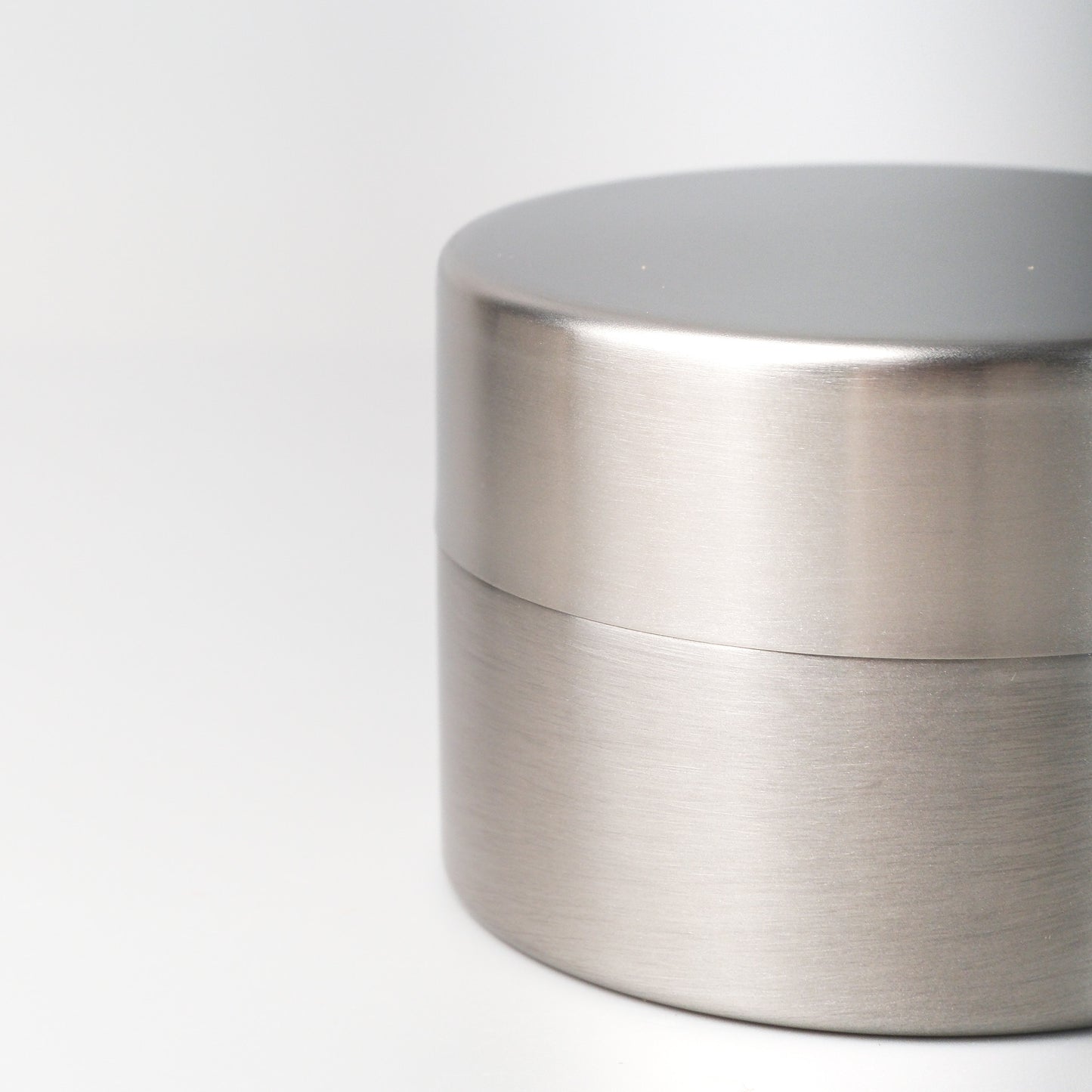 Matcha Tea Canister Stainless Steel - Frosted