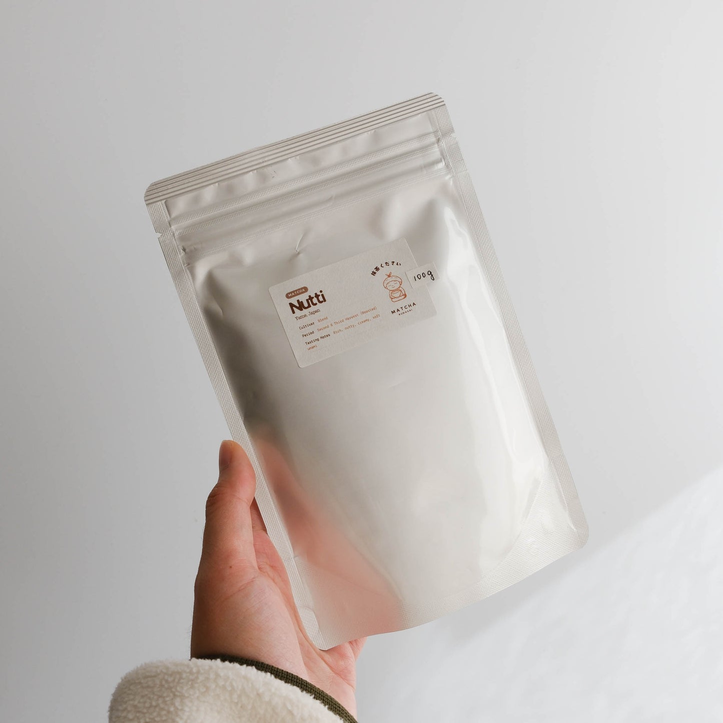 NUTTI Yame Matcha (2nd to 3rd flush - roasted) 30g / 100g