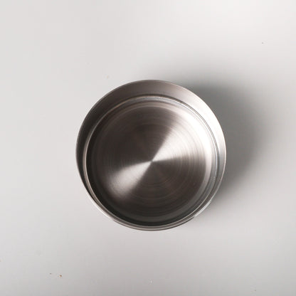 Matcha Tea Canister Stainless Steel - Frosted