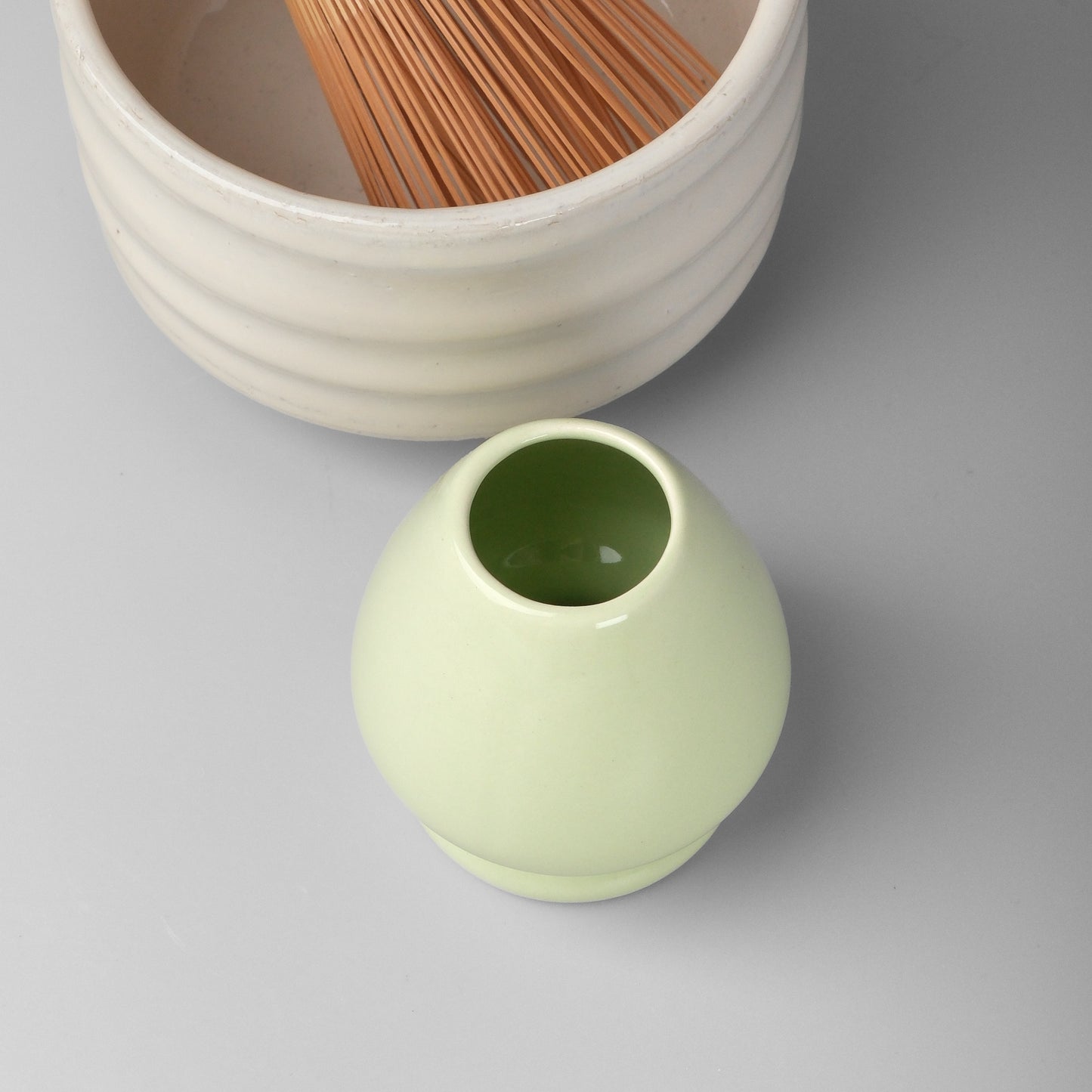 Matcha Whisk Stand (Chasen Naoshi) - Pale Green