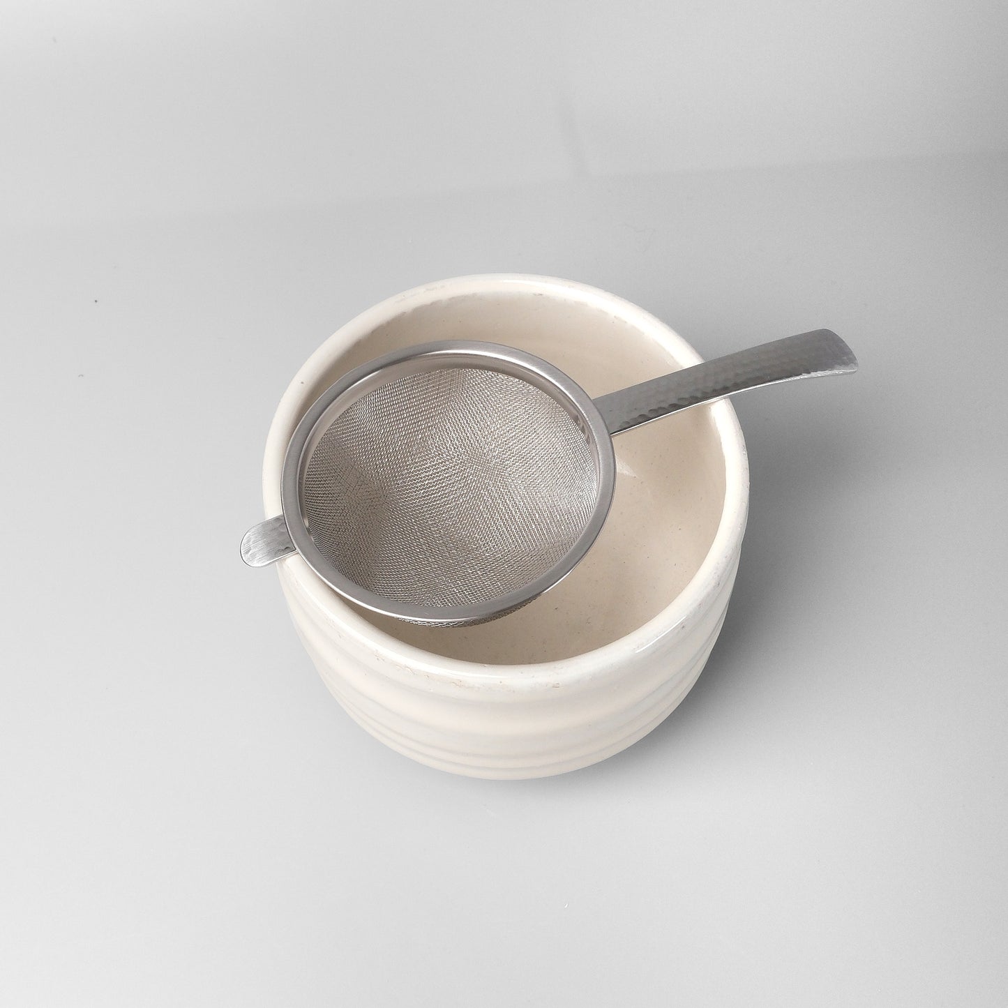 NICO Stainless Steel Matcha & Tea Strainer - Hammered