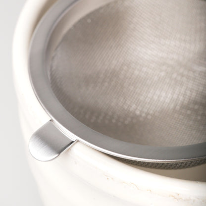 NICO Stainless Steel Matcha & Tea Strainer - Smiley