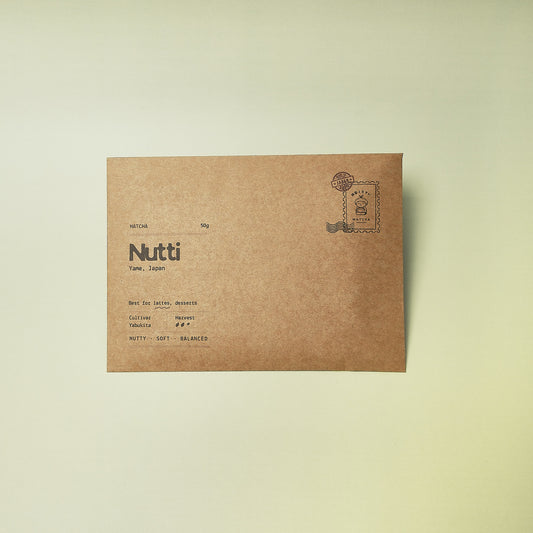 NUTTI Yame Matcha (2nd to 3rd flush - roasted) 50g