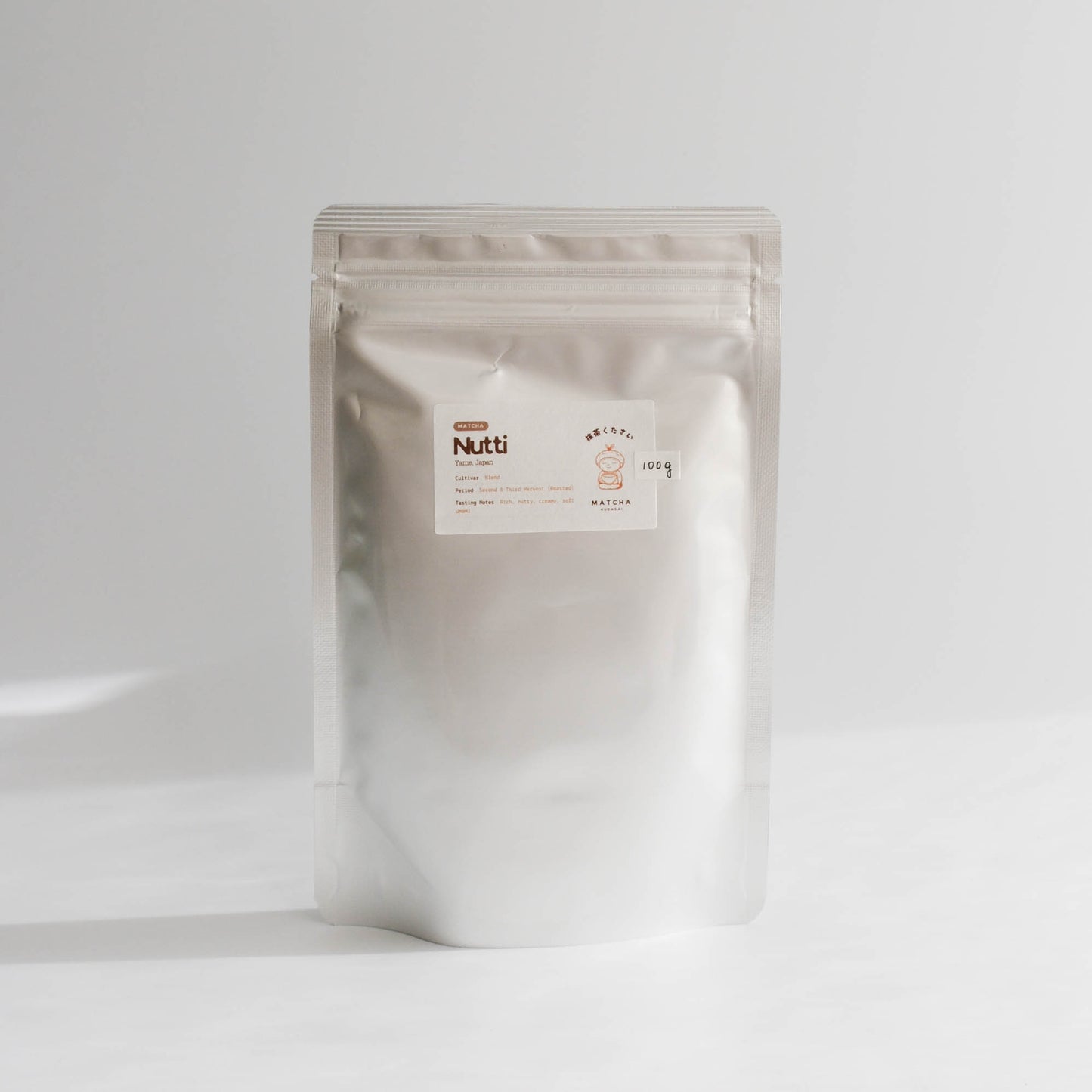 NUTTI Yame Matcha (2nd to 3rd flush - roasted) 30g / 100g